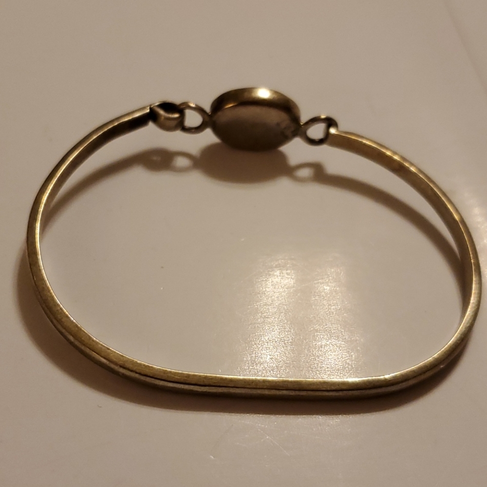 Sterling silver bangle bracelet 925 - Picture 7 of 7